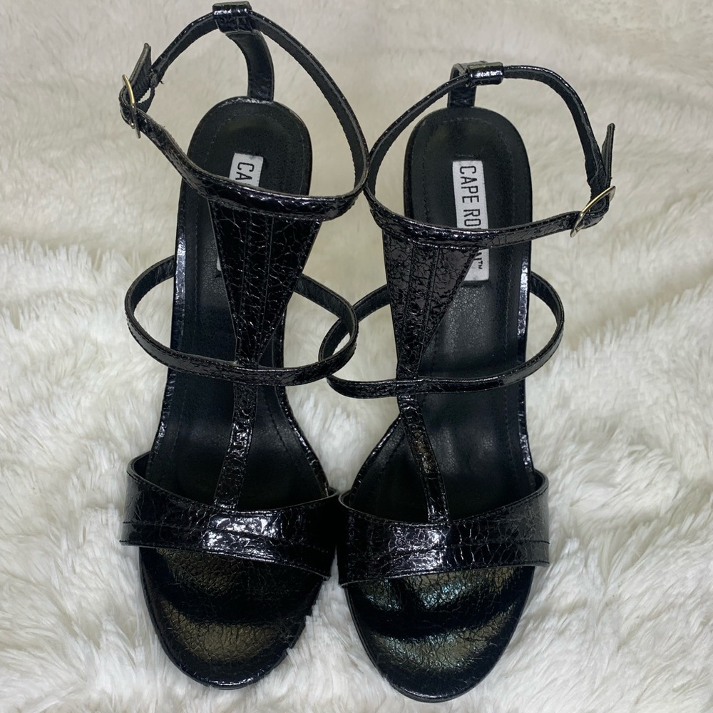 Cape Robbin glitter heels Sz 7